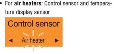 control censor - air heaters control censor - air heaters