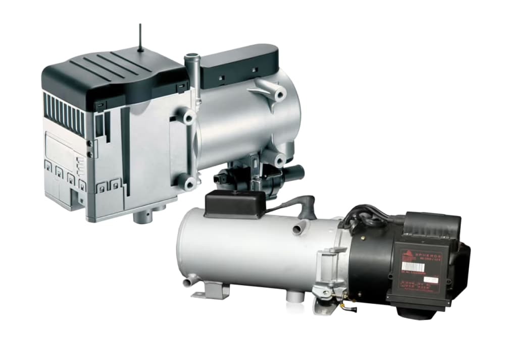 Hydronic M12 heater and spheros heaters Hydronic M12 heater and spheros heaters